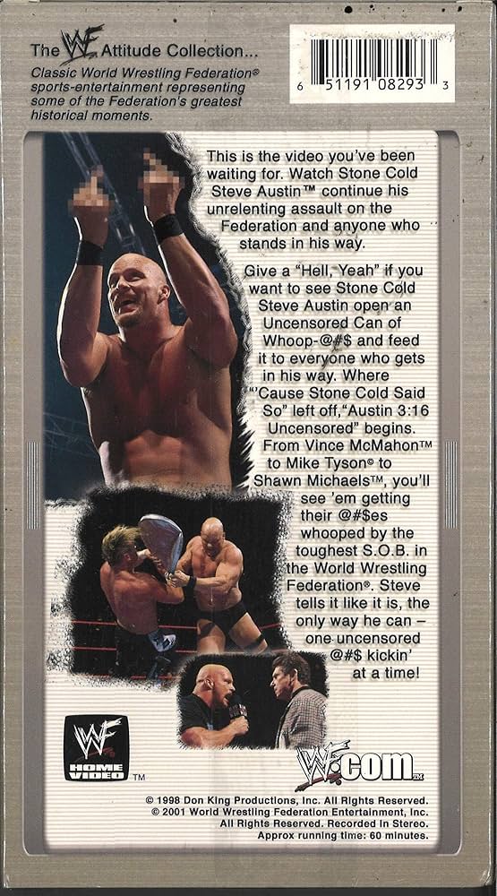 wwf vhs dvd セット Amazon.com: WWF: Austin 3:16 Uncensored [VHS] : WWF, Stone